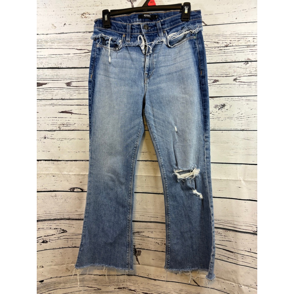 Women's Hudson Blue Distressed Flare Jeans Size 27
